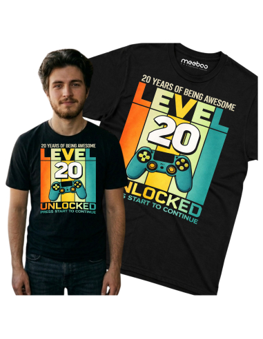 Koszulka Męska młodzieżowa Level 20...