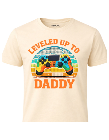Koszulka Męska Leveled Up Daddy
