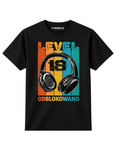 Koszulka Męska młodzieżowa Level 18...
