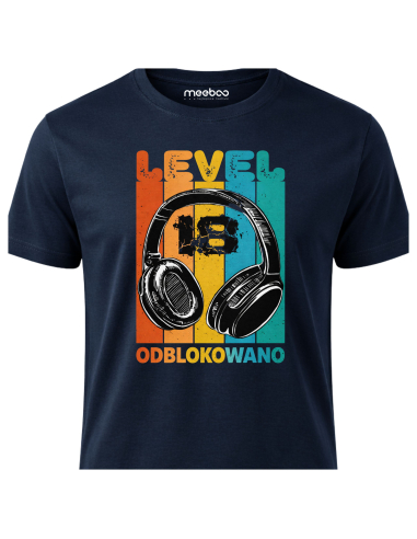 Koszulka Męska młodzieżowa Level 18...