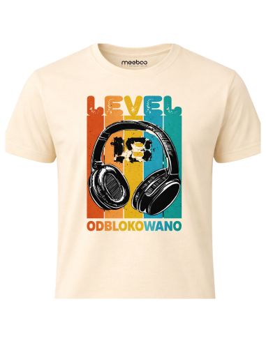 Koszulka Męska młodzieżowa Level 18...