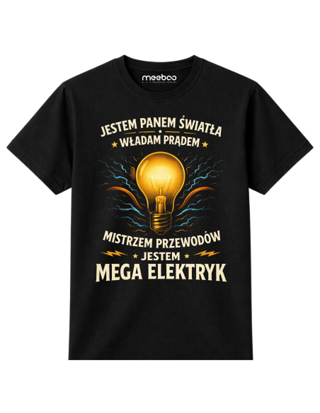 Koszulka Męska Jestem Panem Światła