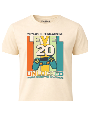 Koszulka Męska młodzieżowa Level 20...