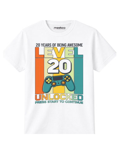 Koszulka Męska młodzieżowa Level 20...