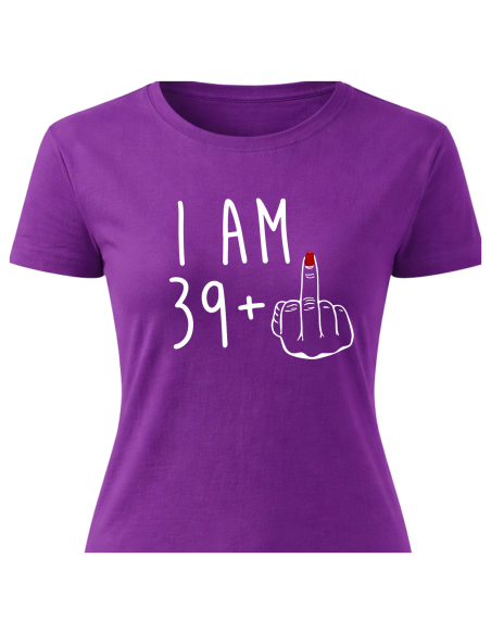 Koszulka Damska Czarna 39+