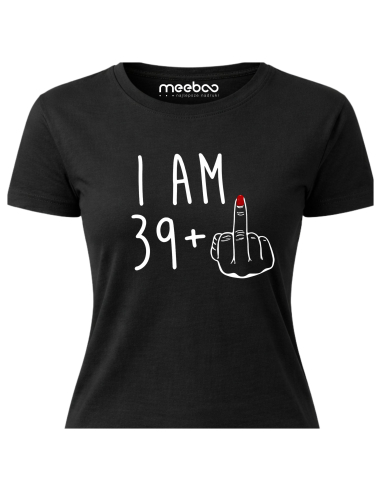 Koszulka Damska Czarna 39+