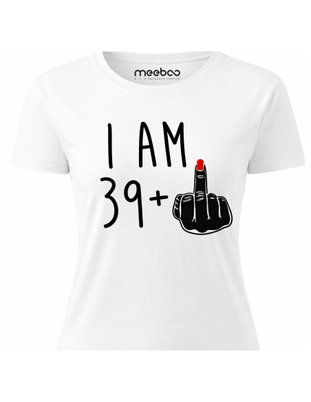 Koszulka Damska Czarna 39+