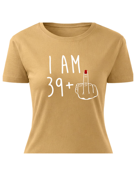 Koszulka Damska Czarna 39+