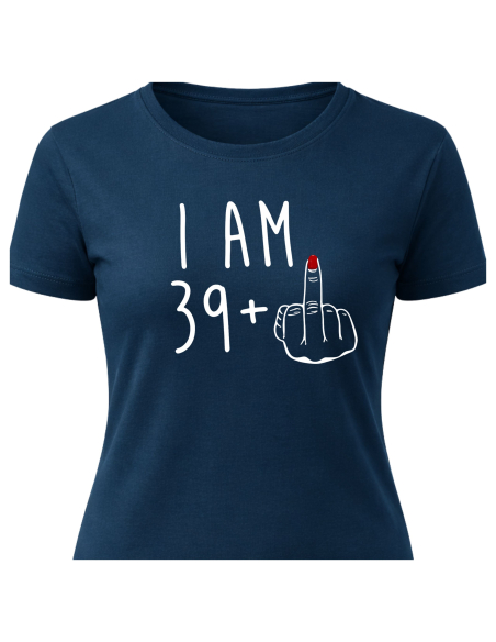 Koszulka Damska Czarna 39+