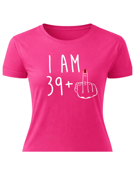 Koszulka Damska Czarna 39+