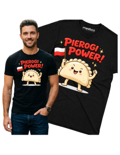 Koszulka Męska Pierogi Power
