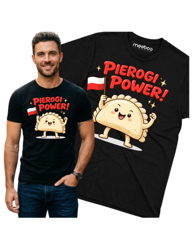 Koszulka Męska Pierogi Power