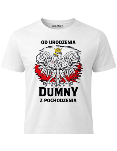 Koszulka Męska Od Urodzenia Dumny z...