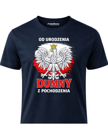 Koszulka Męska Od Urodzenia Dumny z...