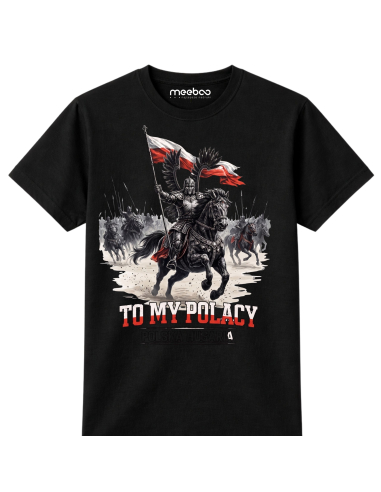 Koszulka Męska Husaria To My Polacy...