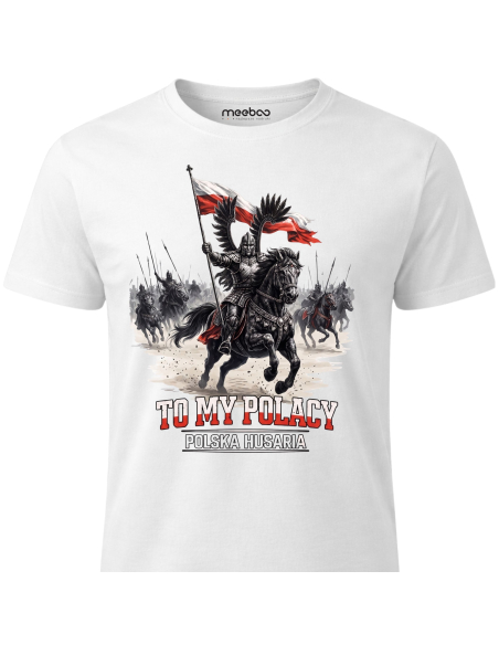 Koszulka Męska Husaria To My Polacy Polska Husaria