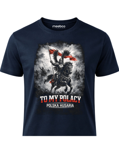 Koszulka Męska Husaria To My Polacy...