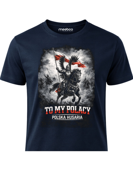 Koszulka Męska Husaria To My Polacy Polska Husaria