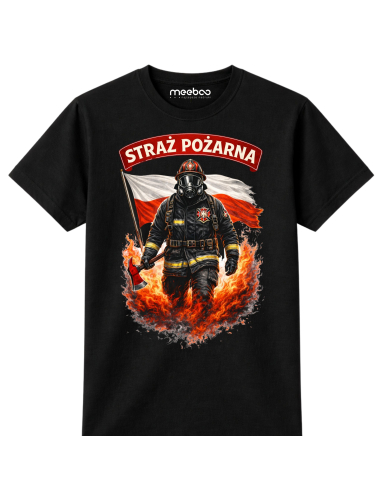 Koszulka Męska Straż Pożarna Na Dzień...