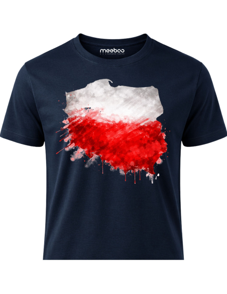 Koszulka Męska Flaga Polski