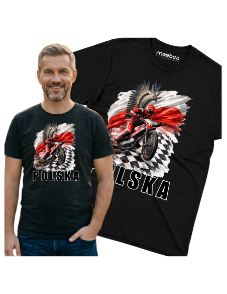 Koszulka Męska Husaria Żużel