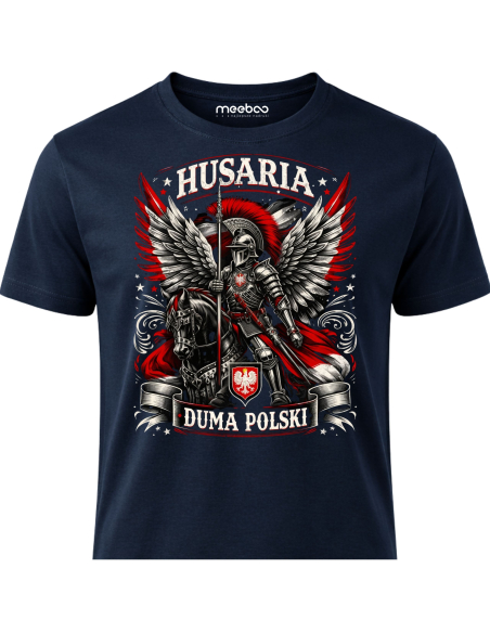 Koszulka Męska Husaria Duma Polski