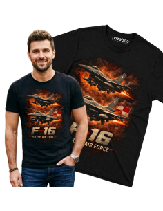 Koszulka Męska F16 Polish...