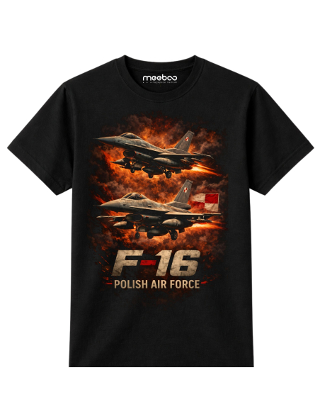 Koszulka Męska F16 Polish Air Force
