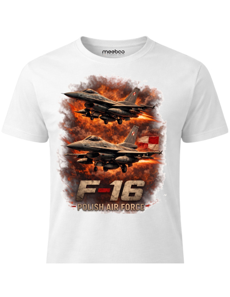 Koszulka Męska F16 Polish Air Force