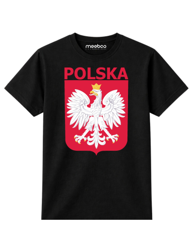 Męska koszulka Godło Polski Czerwone
