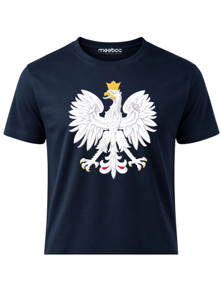 Koszulka Męska Godło Herb Polski