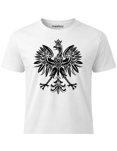 Koszulka Męska Godło Herb Polski