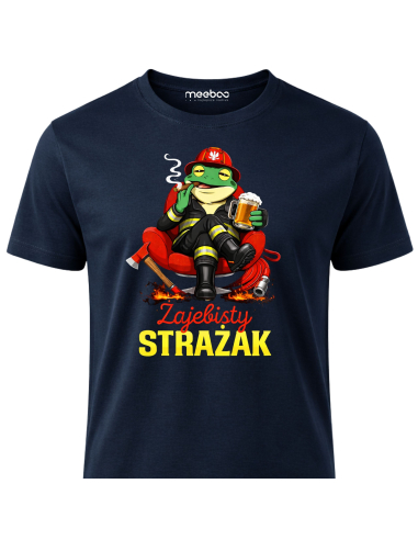 Koszulka Męska Żajebisty Strażak