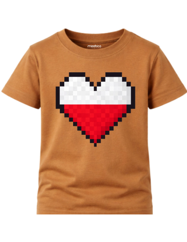 Koszulka Dziecięca Polska Minecraft