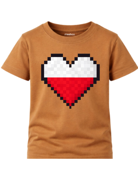 Koszulka Dziecięca Polska Minecraft