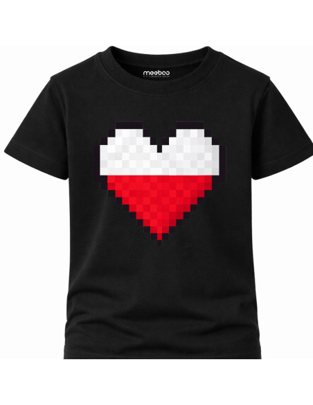 Koszulka Dziecięca Polska Minecraft