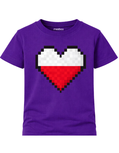 Koszulka Dziecięca Polska Minecraft