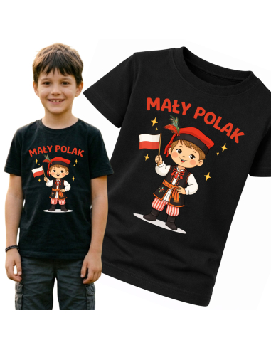 Koszulka Dziecięca Mały Polak