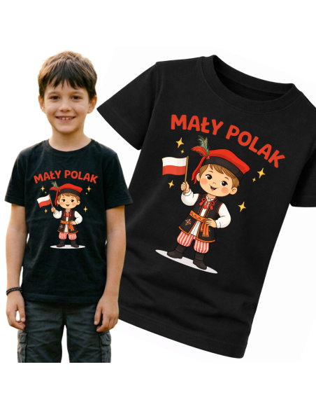 Koszulka Dziecięca Mały Polak