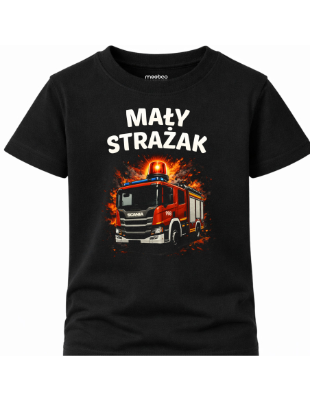Koszulka Dziecięca Mały Strażak