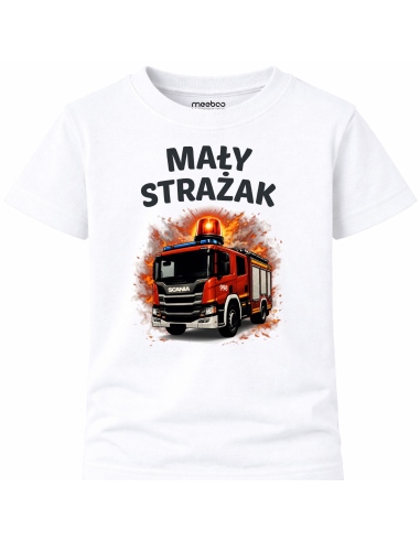 Koszulka Dziecięca Mały Strażak