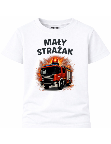 Koszulka Dziecięca Mały Strażak