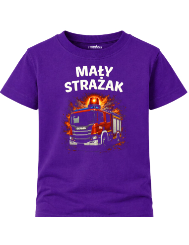 Koszulka Dziecięca Mały Strażak