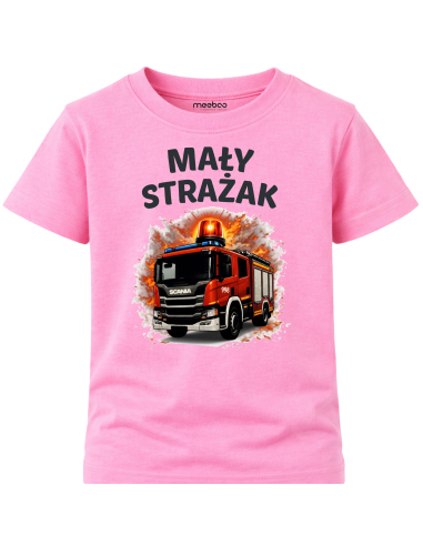 Koszulka Dziecięca Mały Strażak