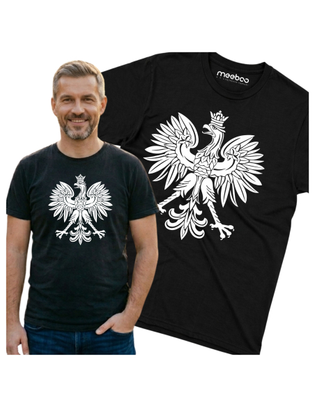 Koszulka Męska Godło Herb Polski