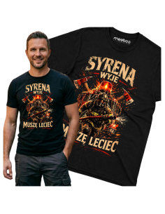 Koszulka Męska Syrena Wyje...