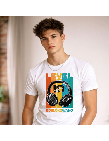 Koszulka Męska młodzieżowa Level 18...
