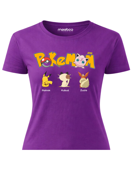 KOSZULKA DAMSKA - GANG POKEMOM - DZIEN MATKI 2026