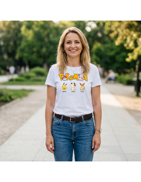 KOSZULKA DAMSKA - GANG POKEMOM - DZIEN MATKI 2026