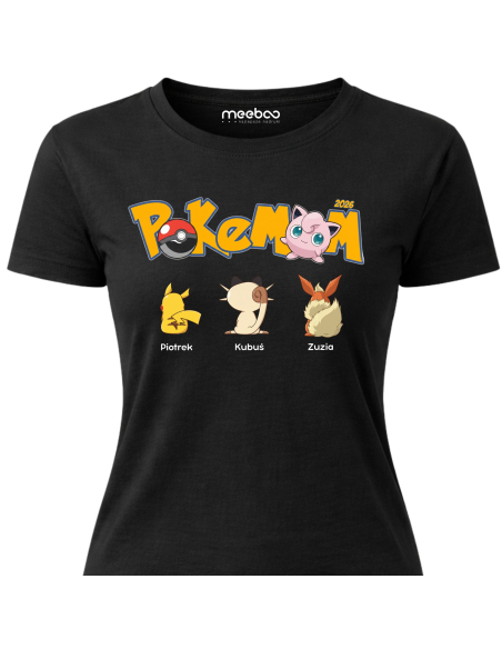 KOSZULKA DAMSKA - GANG POKEMOM - DZIEN MATKI 2026